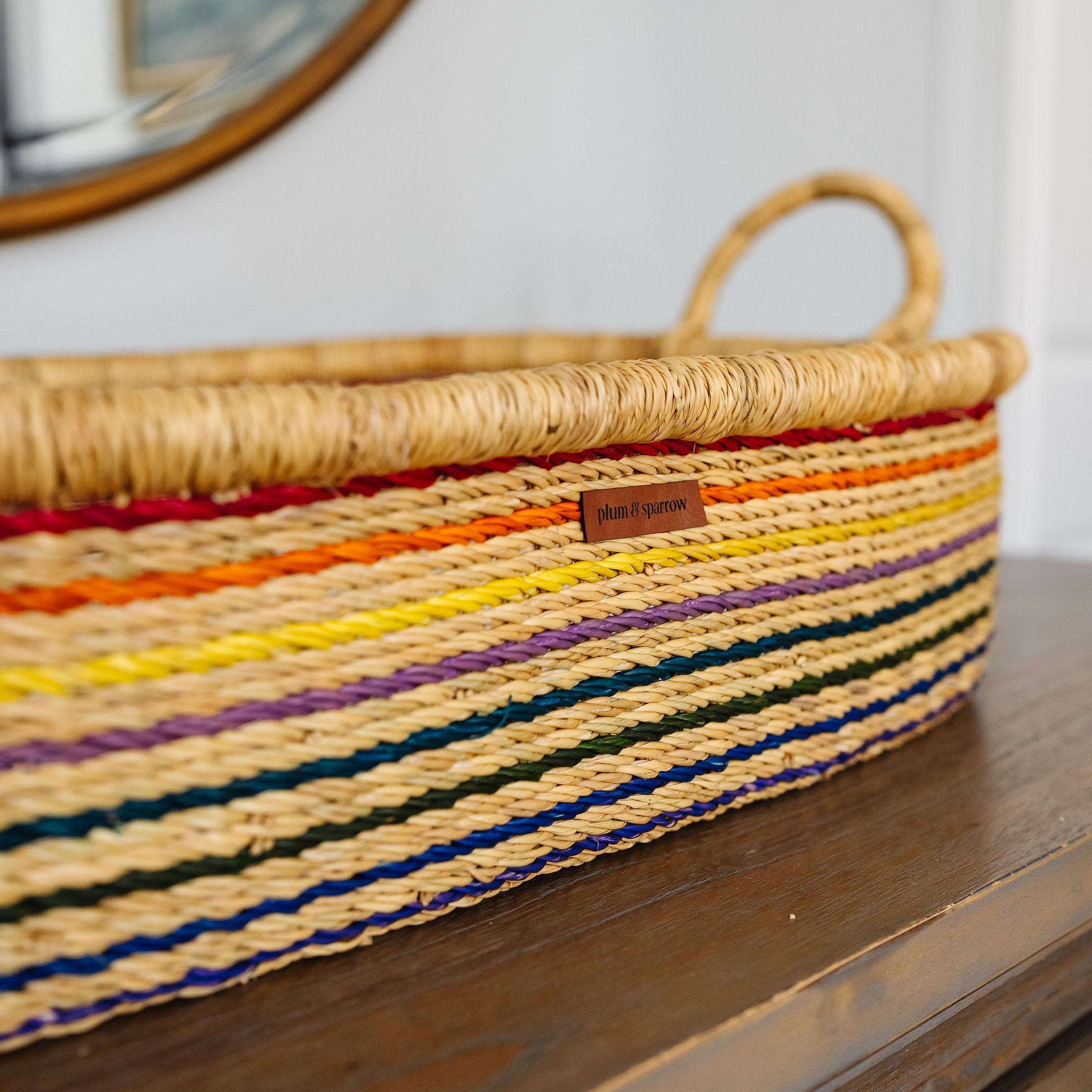 Rainbow Changing Basket
