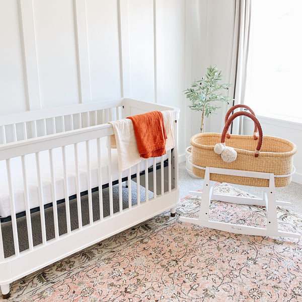 How to create a modern + minimalist nursery