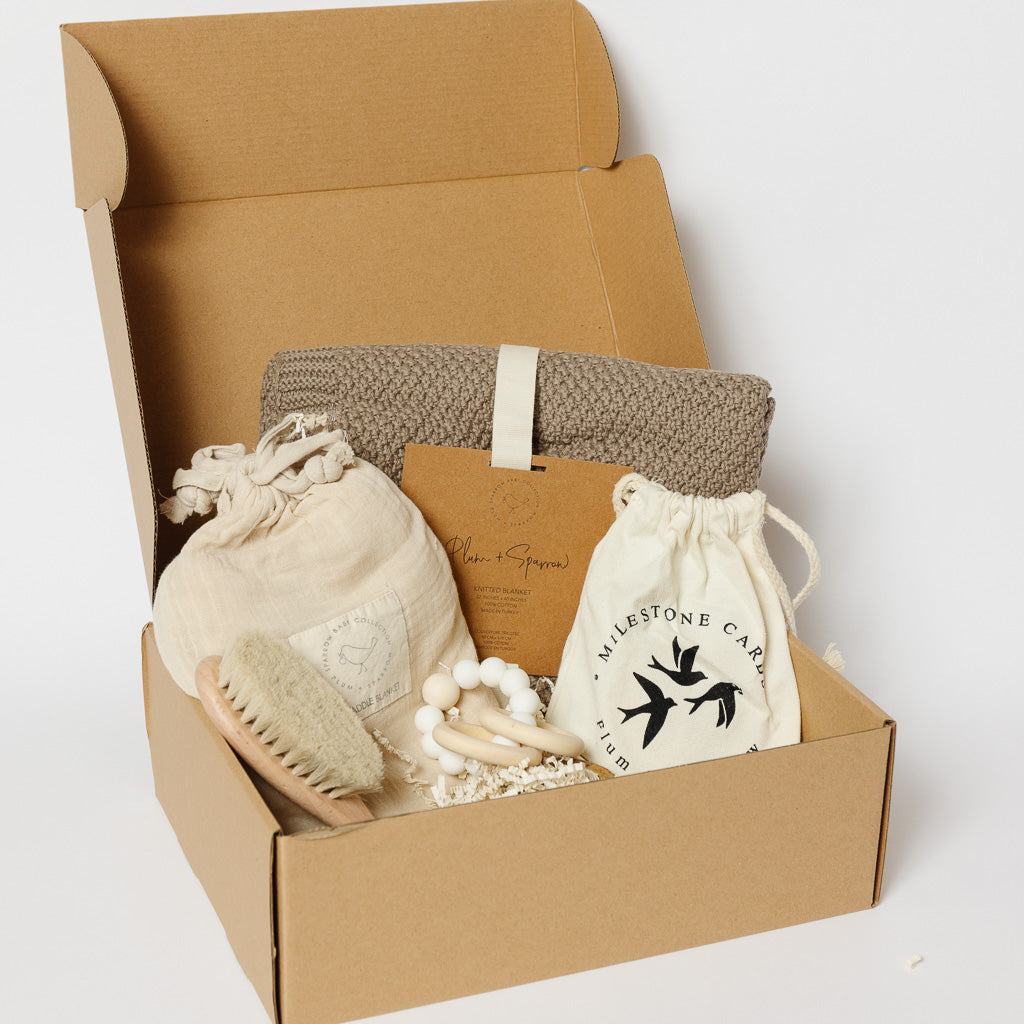Newborn Deluxe Gift Set Pewter