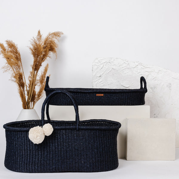 Midnight Navy<br>No Hood<br>African Moses Basket