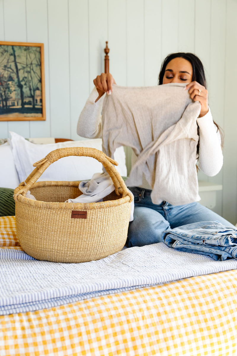 Natural<br> Vegan <br>Large Market Basket