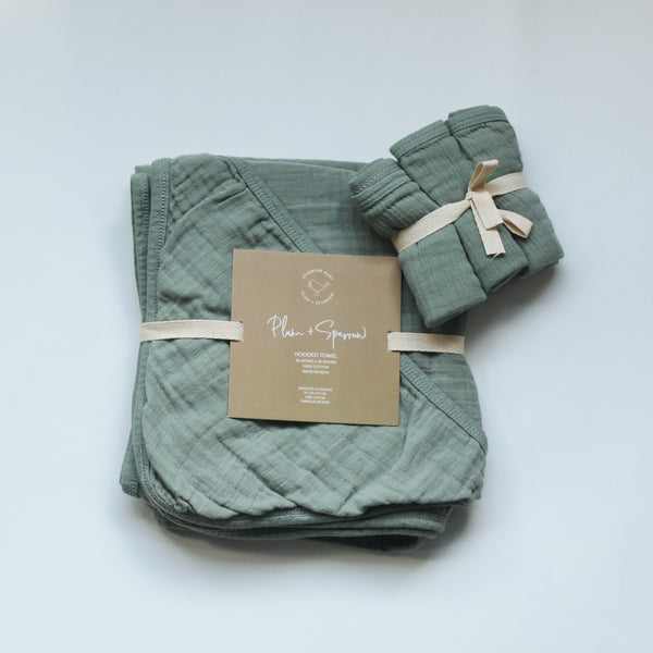 Washcloth Set<br>Fern