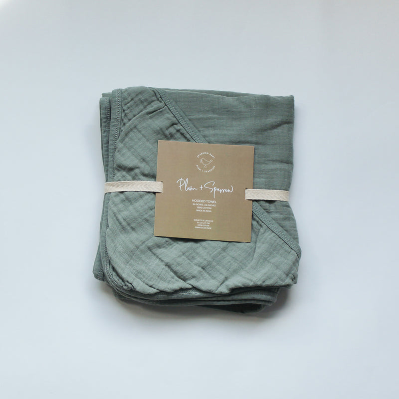 Hooded Towel<br> Fern