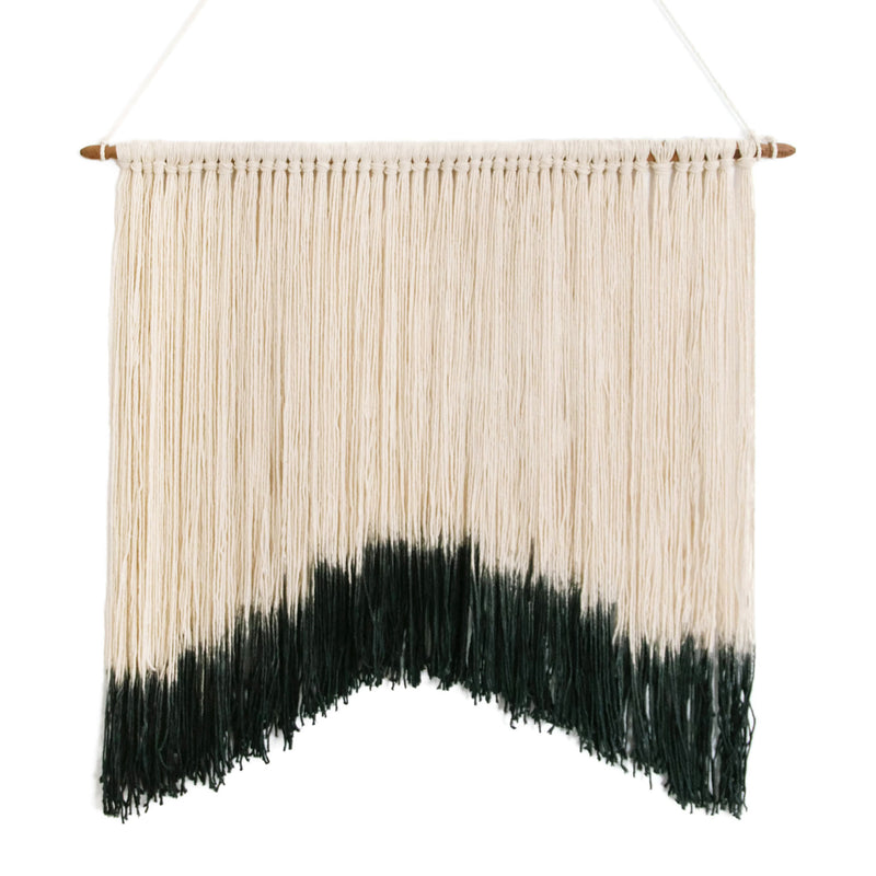 Macrame Wall Hanging<br>Charcoal