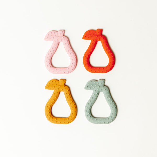 Pear Shaped Teether<br>Lychee