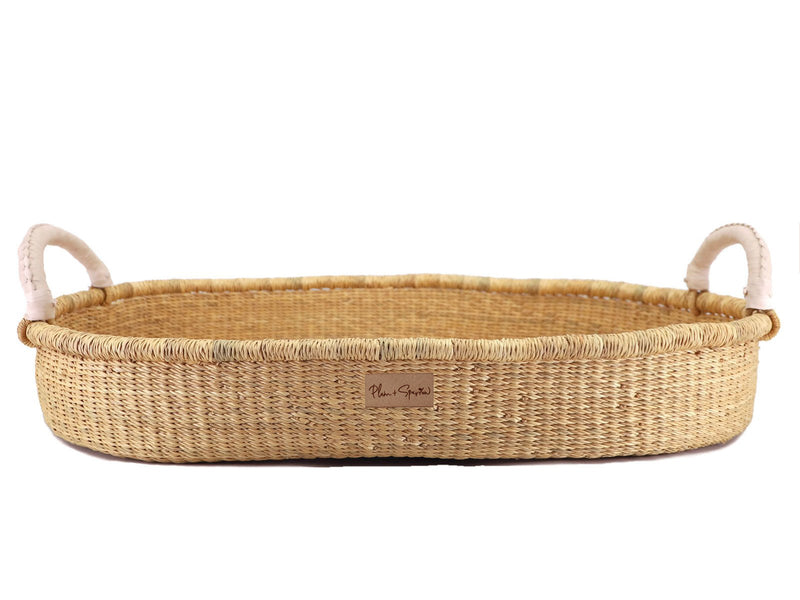 Natural<br>Changing Basket<br>Cream Handle