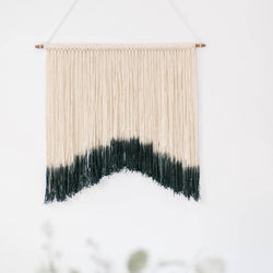 Macrame Wall Hanging<br>Charcoal