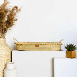 Natural<br>Changing Basket<br>Cream Handle