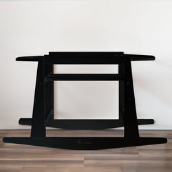 Original Rocking<br>Moses Bassinet Stand<br>with brake<br>Black