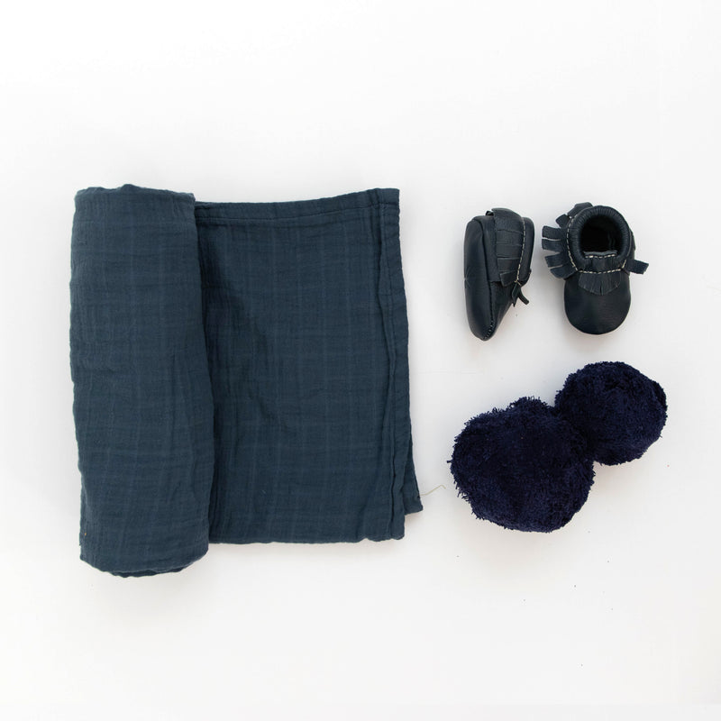 Classic Pom Set<br>Navy